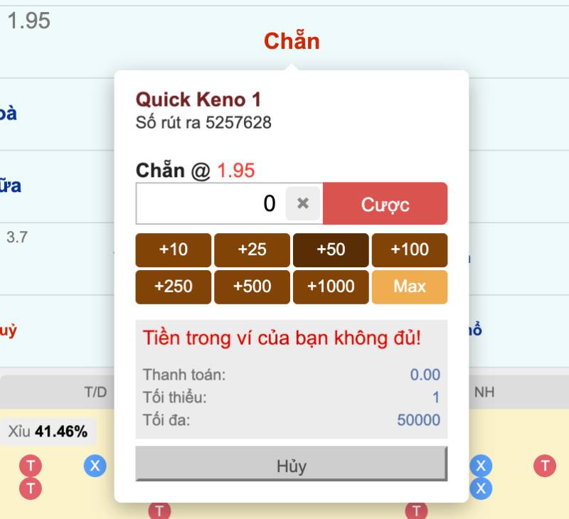 Cách tính kết quả keno siêu tốc