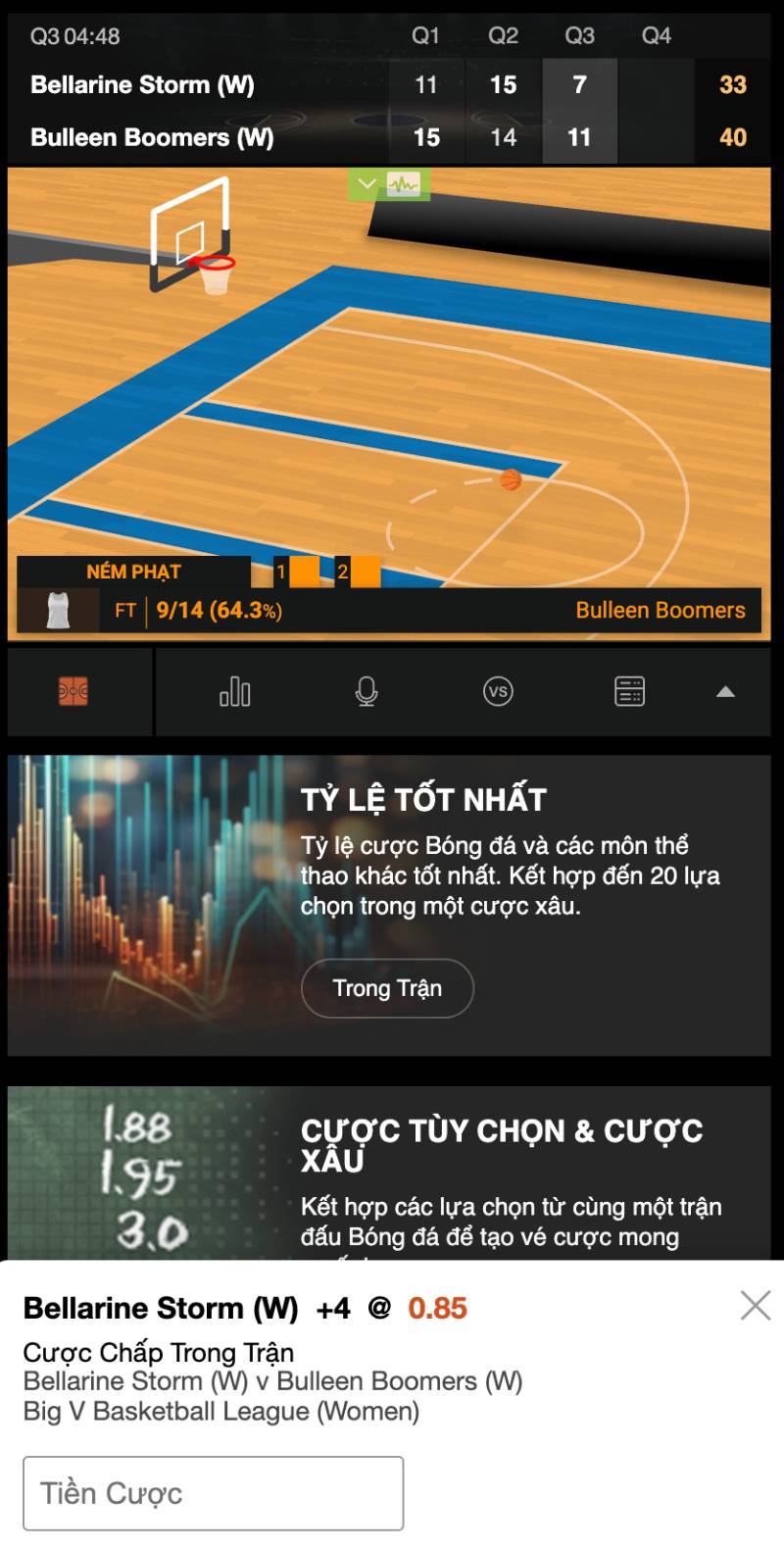 Kinh nghiệm chọn kèo chấp (spread)