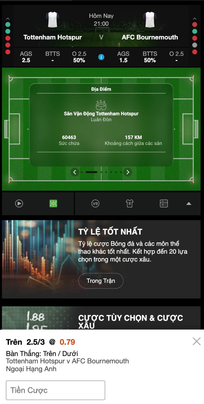 Kỹ năng chọn kèo khi tham gia cá cược bóng đá