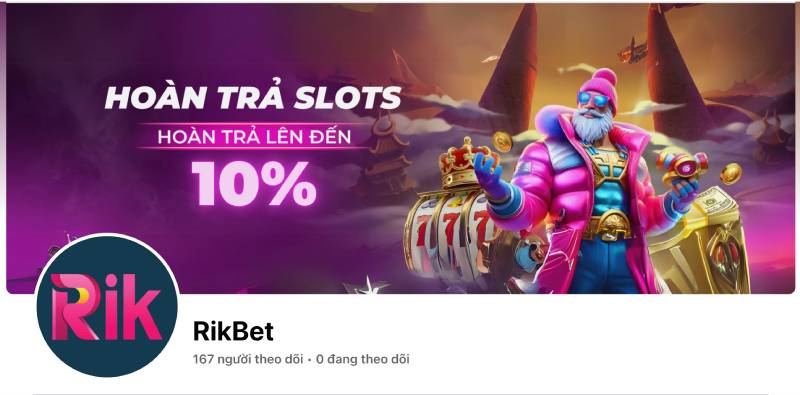 Liên hệ RikBet qua mạng xã hội