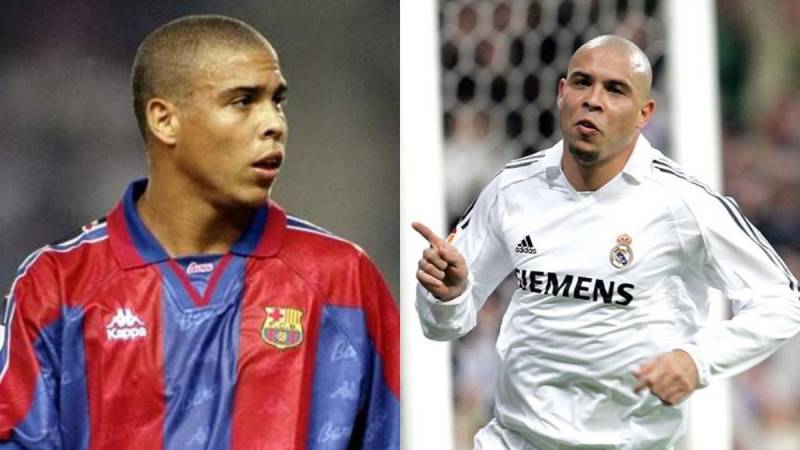 Ronaldo Nazário real vs barca