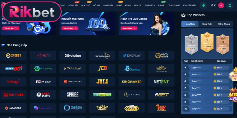 Tại sao chọn Rikbet.promo?