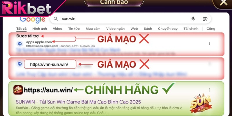 Sunwin Giả Mạo Tinh Vi: Mẹo Nhận Biết Để Bảo Vệ Tài Khoản 2 Khái niệm Sunwin giả mạo tinh vi